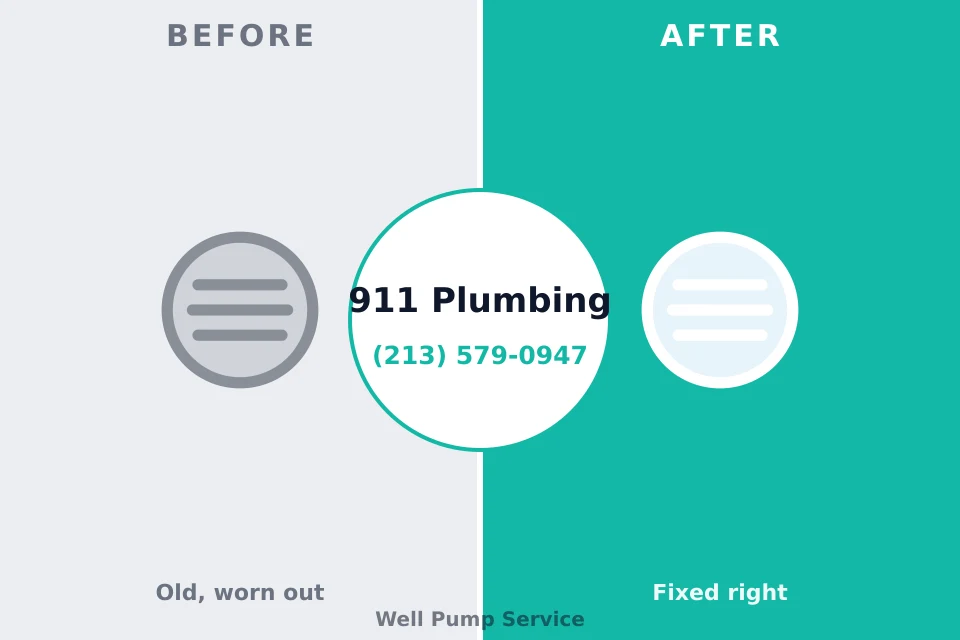 Before and after: plumbing company Kerman, CA